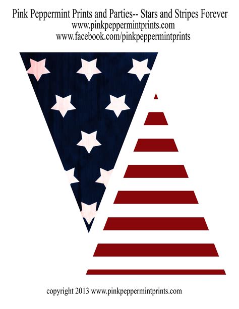Printable 4th Of July Decorations